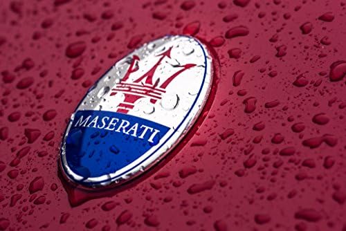 Maserati Badge Fine Art Photographic Print Car Photograph