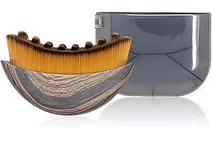 OIXYAZ 1 Stück Lymphatic Contour Face Brush,Lymphbürsten gesicht,Lymphdrainage Gesicht,Trockenbürste lymphdrainage,Trockene Gesichtsbürste, Kinn- und Kieferformung,Für Gesichtskontur