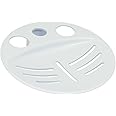 Triton 19mm Riser Rail Soap Dish - White