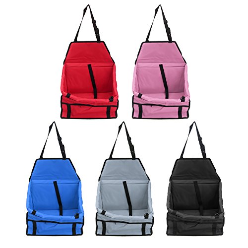 Preisvergleich Produktbild Tutoy Hunde Pet Car Mat Wasserdicht Atmungsaktiver Sicherheitsgurt Abdeckung Reisetasche-Blau