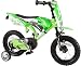 Produktbild Kinderfahrrad Volare Motobike 12 Zoll grün mit Rücktrittbremse