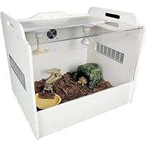 portable lizard cage