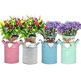 blumentopf hängend vintage Vielseitiges Blumentopf, erwarten als Blume Pit, es kann auch verwendet werden, um ein Kind Strand Eimer, Stift-Container.