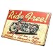 Produktbild Gazechimp Vintage Wasserdicht Blechschild , Verschieden Auto Motorrad Stil - Auto 14, 30x20cm