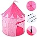 Produktbild KINGEE-P Princess Castle-Spielzelt, Play House-Mädchen Princess Castle Mit Glow in The Dark Stars, Faltet Sich in Der Tragetasche Zusammen,Pink