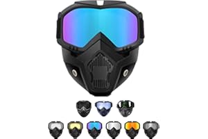 Fzysjve Special Mask for Welding and Cutting, Welding Helmet with Respirator, Large Viewing Welding Hood, Anti-Ultraviolet Radiation, Anti-Glare, Anti-Dust, Welding Hood,Welding Glasses(Colorful)