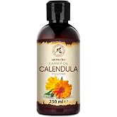 Calendula Oil 250ml - 100% Pure and Natural Calendula Oils - Skin Benefits - Hair - Face - Body