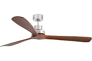 Faro Barcelona 33464DC - LANTAU-G Ventilatore da soffitto nichel opaco con motore DC