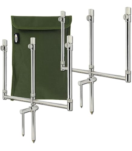 Summit Colosseum Cobalt Black Low Profile Pod 3 Rod Fixed Buzz Bars Carp  Fishing : Amazon.co.uk: Sports & Outdoors