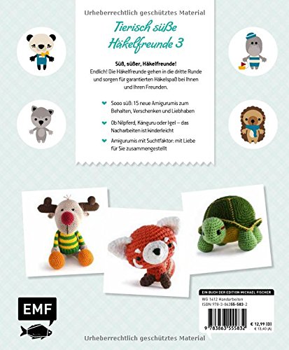 Tierisch süße Häkelfreunde Band 3: Niedliche Amigurumis häkeln - 2