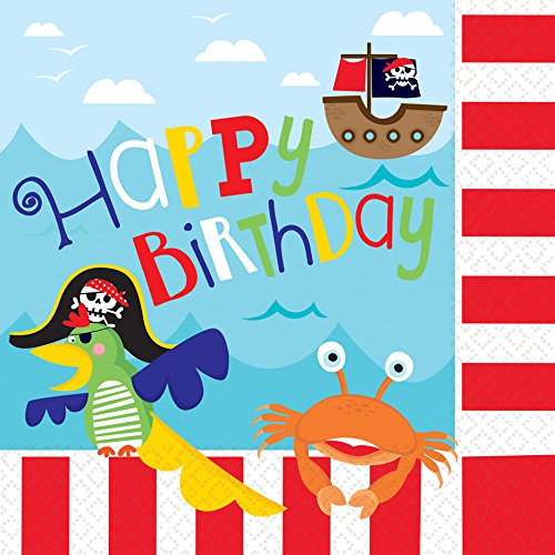 Kleine Piraten – Party Paket Kindergeburtstag Teller, Becher, Servietten - 2