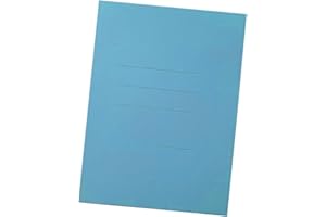 Blasetti Cartelline Portadocumenti 3 Lembi - Zaffiro AZZURRE raccoglitore documenti per ufficio, Formato 22x33,5 cm, Confezione 50 pezzi, Carta da 200gr Certificata PEFC