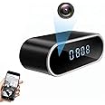 MAYUMI HD 1080P Video Audio Recording, Watch Live View in Smartphone App | 4k WiFi Camera Digital Table Clock Wireless Indoor for Home Security Camera