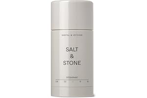 SALT & STONE Natural Deodorant - Santal | Extra Strength Natural Deodorant for Women & Men | Aluminum Free with Probiotics, Seaweed Extracts & Shea Butter (2.6 oz)