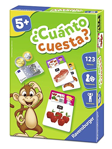 Ravensburger- Juego de Aprendizaje, ¿Cuanto me Cuesta? (24098)
