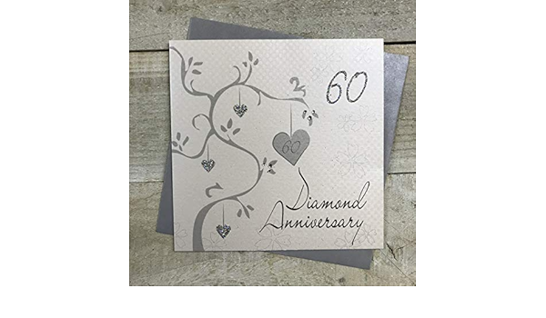 Cuisine Et Maison Loisirs Creatifs Blanc Cartes White Cotton Cardsanniversaire De Mariage Noces De Diamant Pour 60e Anniversaire Meueneagrama Com