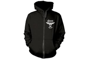 Saxon Kapuzenpullover Est 1979 British Metal Band Logo Nue offiziell Herren