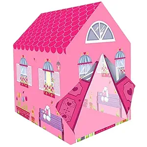 KNH Mart Jumbo Size Play Tent House for 3-10 Year Old Girls and Boys (Multi Color) (Doll House)