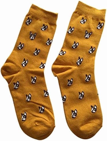 Bulldog Bull Terrier Pug Dog Pattern Socks UK size 3-4.5