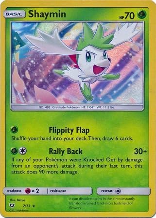 Pokémon - Shaymin - 7/73 - German - Holo - Shining Legends