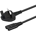Power Plug Cord Replacement for JBL Partybox 310 110 710 100 300 1000 2 pin Figure 8 Power Lead Cable Black
