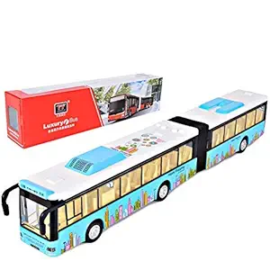 FunBlast Luxury Metro Bus-Toy Bus for Kids. Light and Sound Toy (Random Colours)