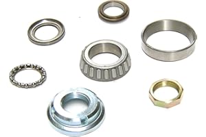 GY6-ERSATZTEILE.DE Steering Head Bearing/Headset * Complete * 80 Qt 150cc for Baotian Benzhou Yiying YY50QT Rex RS AGM Jinan Qingqi QM50QT Yiying Kymco Fosti Znen Longjia Qt E Leike Jmstar Motino MKS Hyosung Peugeot Kreidler RMC Flex Tech Top Rive YY50QT Ering Adly Rieju Sukida Retro Cruiser China Scooter 139QMA 139QMB GY6