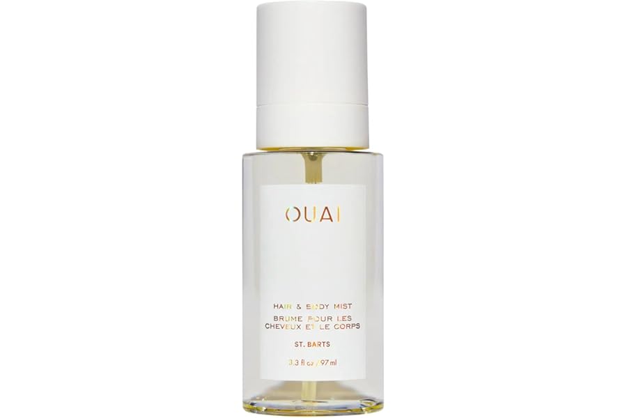 OUAI Hair & Body Mist - St. Barts - Vacay is Only a Spray a-OUAI - Use from Head to Toe - Notes of Dragon Fruit, Orange Blossom, Tuberose & Musk - 97ml