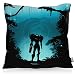 Produktbild VOID Heroic Samus Kissenbezug Kissenhülle Outdoor Indoor Metroid Nerd Gamer NES SNES Switch, Kissen Größe:50 x 50 cm