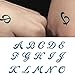 Body Art Temporary Removable Tattoo Stickers Letters Sticker Tattoo - FashionLife