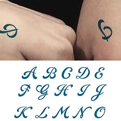 Body Art Temporary Removable Tattoo Stickers Letters Sticker Tattoo - FashionLife