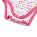 JIAJIA Newborn Baby Girls Pink Butterfly Short Sleeve Summer Onesies 3-6 Months