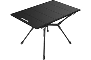 Naturehike Składany stół kempingowy z aluminium, na kemping, składany, lekki, na piknik, imprezę, do ogrodu, wędrówek, podróży, składany stół z torbą do przenoszenia