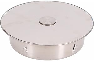 CARPANGO Stainless Steel Chimney Flue Cowl Pipe Rain Cover Closure Stove Pipe Protector Cap