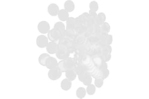 Tenlacum Paquete de 100 cajas transparentes para contenedores de monedas diferentes (26 mm)