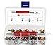 Produktbild HSeaMall 50 STÜCKE A / C Ventilkern R12 R134a Automotive Klimaanlage Kälte Reifen Ventilschaft Kernen Remover werkzeug Sortiment Kit