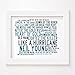 Produktbild `Crystalline` Art Print - NEIL YOUNG - Signed & Numbered Limited Edition Typography Unframed 25 x 20 cm (10 x 8 inch) Singles Wall Art Print - Song Lyrics Mini Poster