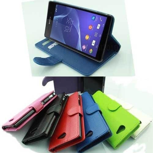 Sony Xperia M5 Case - easyDigital® PU Leather Flip Case Cover for Sony Xperia M5 With Screen Protector (Sony Xperia M5, Pink)
