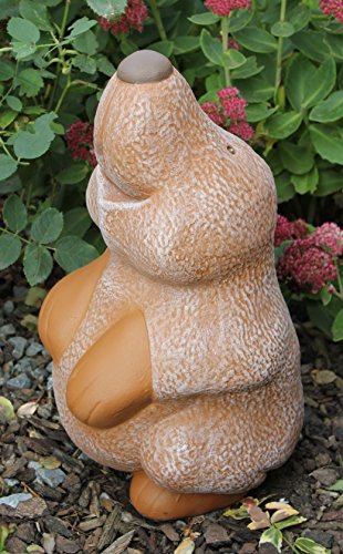 Steinfigur Maulwurf groß – Terrakotta, Garten, Deko, Stein, Figur, Frostsicher - 4
