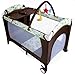 Froggy® Baby bed travel cot furniture cribs portable child bed with toys entryway 0-36 months Brown
