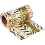 Washi Masking Tape Collection, Pack of 6 (Color Set 4)