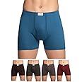Lux Classic Men's Inner Elastic Trunks - Pack of 5 (Color May Vary) | Premium 100% Cotton | Ultimate Comfort Breathable, Soft & Durable | Everyday Essential Lux Underwear