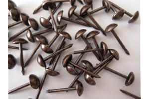 HEICO 100 Small 6mm Upholstery Nails Furniture Studs PINS Antique on Steel
