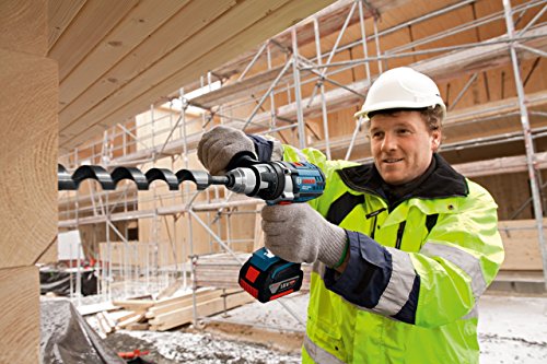 Bosch Professional GSR 18 VE-2-Li Akku-Bohrschrauber, 2×4,0 Ah Akku, 13 mm Bohrfutter, 18 V, L-Boxx - 3