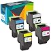 Produktbild Do it Wiser 4 Toner Kompatibel für Lexmark CX410de CX310dn CX510de CX310n CX310 CX410dte CX410e CX510dthe CX510dhe | 80C2SK0 80C2SC0 80C2SM0 80C2SY0 (Schwarz 2.500 - Farben 2.000 Seiten)