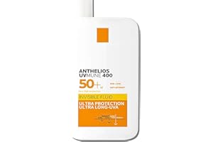 TONGYEND Sunscreen SPF 50+, UVMUNE 400 Invisible Fluid Sun Cream SPF50+, Waterproof Suncream SPF 50+ PA++++, UVA/UVB Sun Protetion, Lightweight Face Sunscreen, 50ml