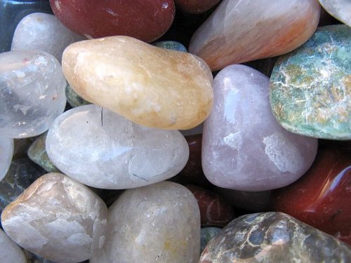 Trommelsteine,Heilsteine,Dekosteine,Steine,Mix,medium 1kg