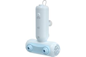 LUBBYGIM Bath Jets for Tub, Portable Bath Spa with Dual Hydro Jets, 360° Adjustable Nozzles & 3 Suction Cups, IP67 Waterproof, Bathtub Jets for Home Spa, Relax for Women