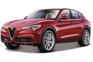 Bburago B18-21086 Alfa Romeo Stelvio in Scala 1:24, Rosso