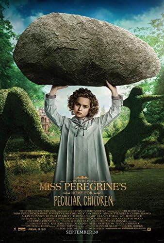 Miss Peregrines Home For Peculiar Children Movie Poster 70 X 45 cm